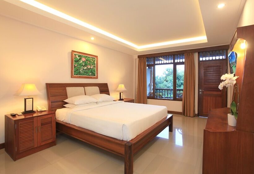 プールの見えるデラックスルーム, Matahari Bungalow