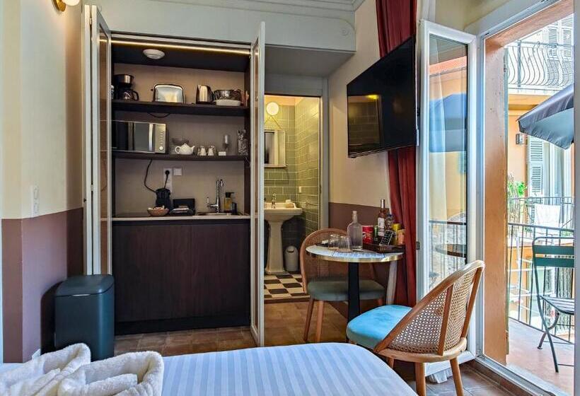 Standard-studio Parveke, Aparthotel Ammi Vieux Nice
