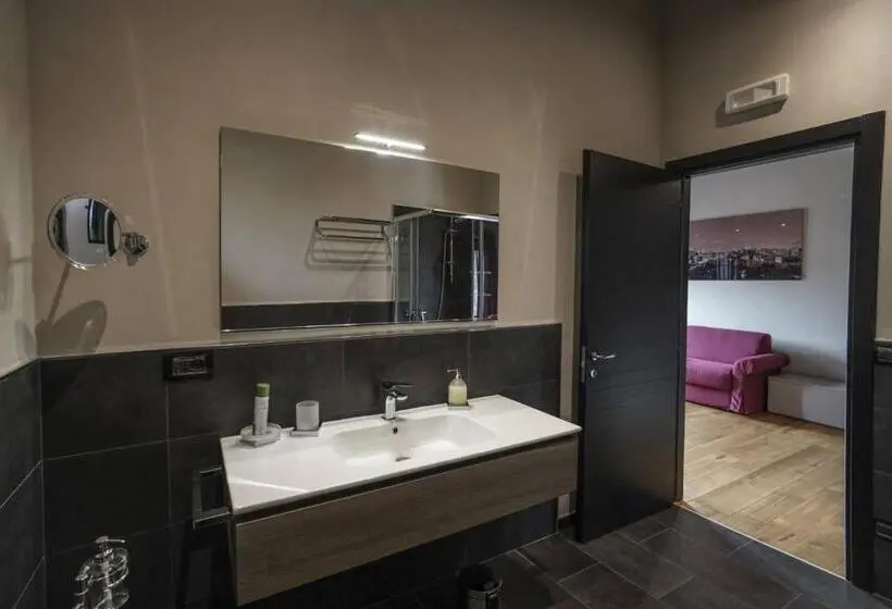Pokój Czteroosobowy Deluxe, B&b Il Pianolo