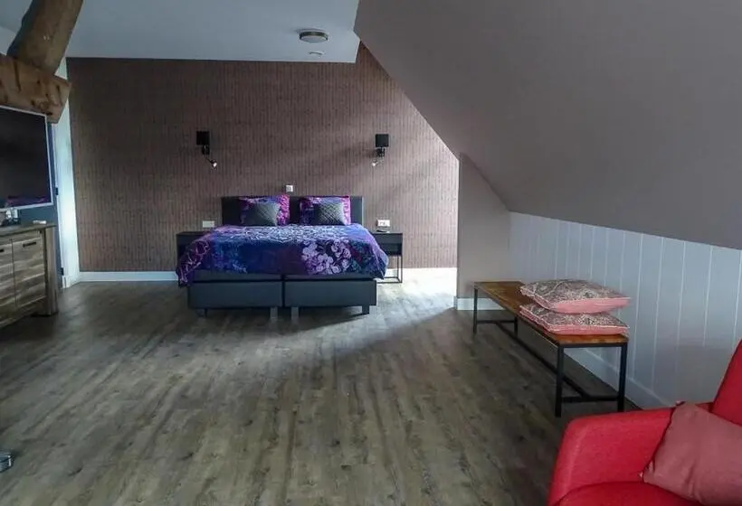 バルコニー付きデラックスルーム, Bed & Breakfast De Leekerhoek