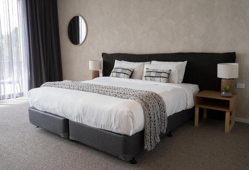 キングサイドベッドのスタンダードワンルーム, Links Lodge At The Dunes