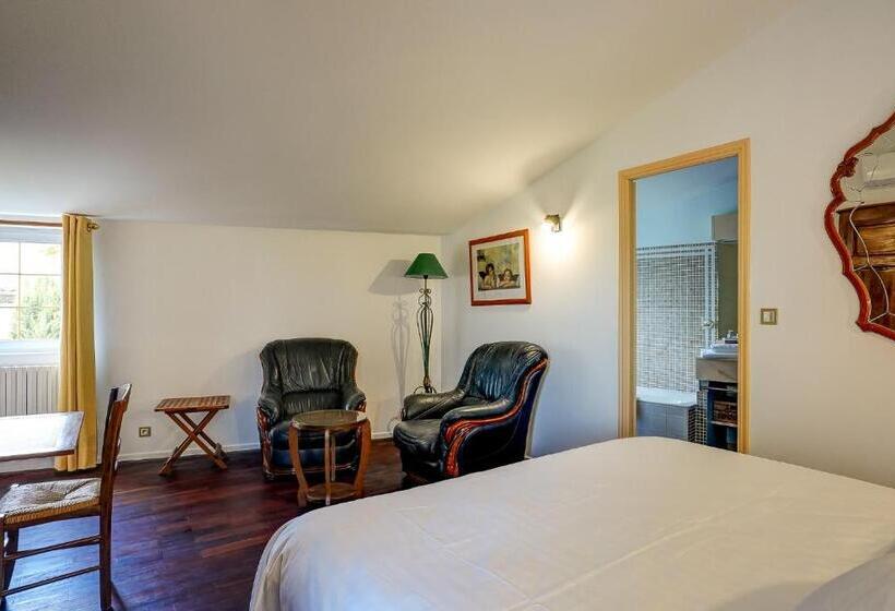 발코니 디럭스 룸, La Chaumière, Demeure D'hôtes