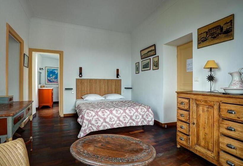 バルコニー付きデラックスルーム, La Chaumière, Demeure D'hôtes