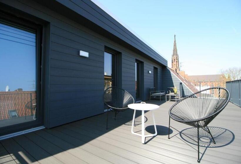 סוויטה עם טרסה, Haverkamp Suites