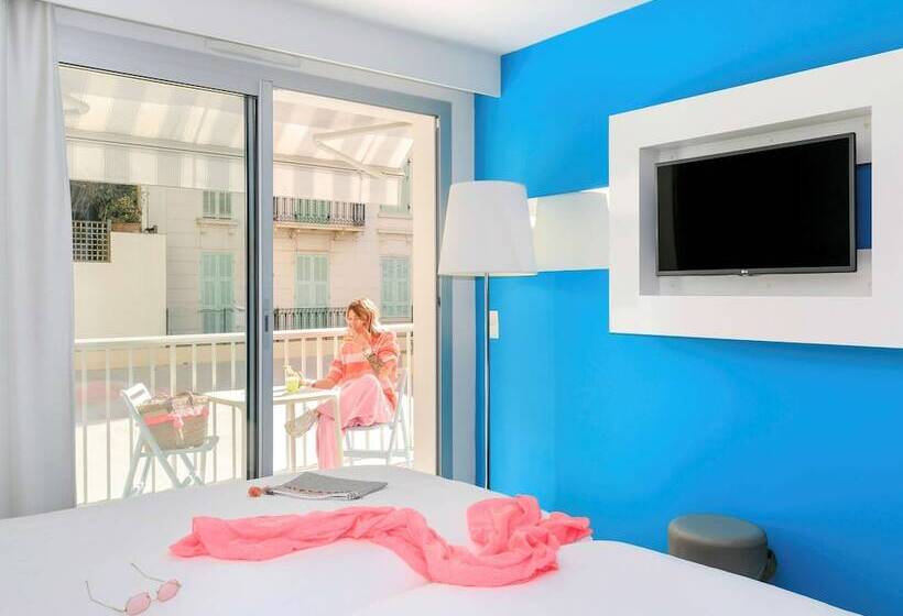 اتاق استاندارد با بالکن, Ibis Styles Menton Centre