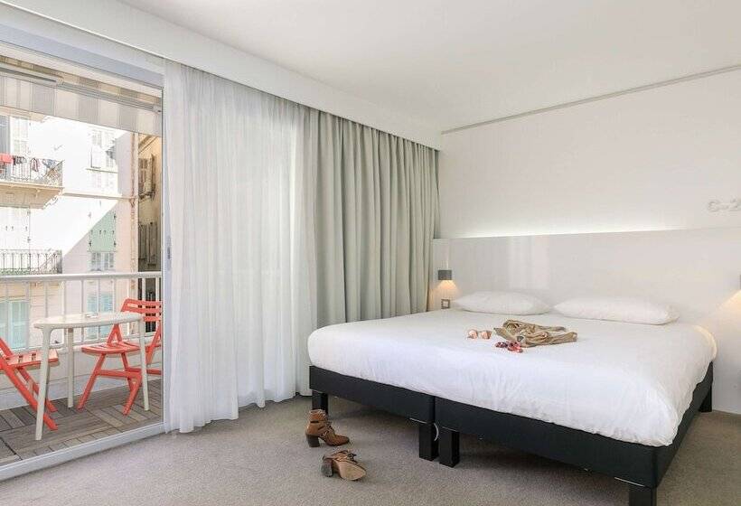 اتاق استاندارد با بالکن, Ibis Styles Menton Centre