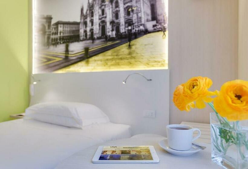 标准单人间, Kleos Hotel Milano By Kleos Group Collection