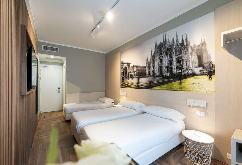 标准三人间, Kleos Hotel Milano By Kleos Group Collection