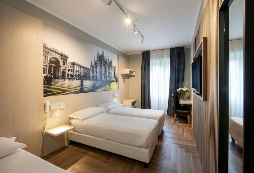 标准三人间, Kleos Hotel Milano By Kleos Group Collection