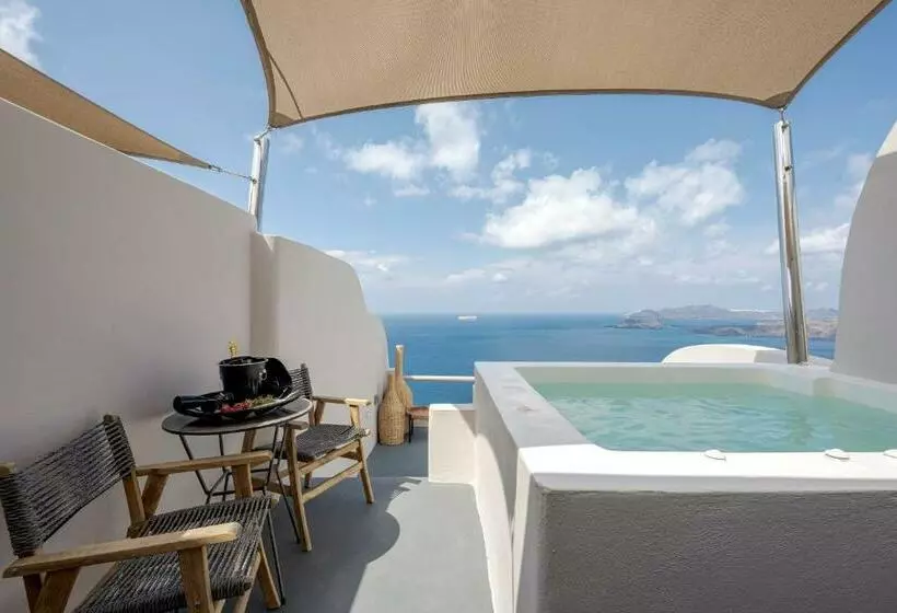 Sviitti Näkymä, Grand View   Megalochori Santorini