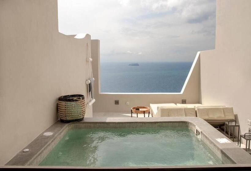 可观景的套房, Grand View   Megalochori Santorini