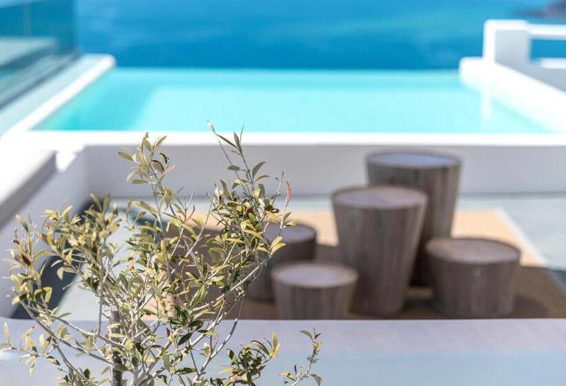 Vil·la 1 Dormitori amb piscina, Grand View   Megalochori Santorini