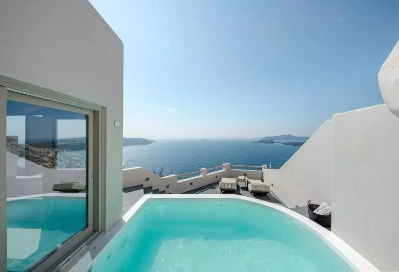 Sviitti Uima-allas, Grand View   Megalochori Santorini