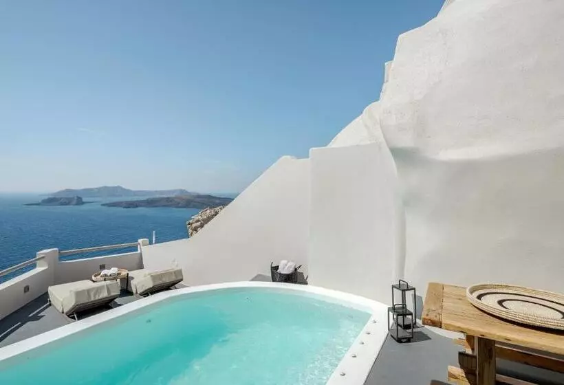Sviitti Uima-allas, Grand View   Megalochori Santorini