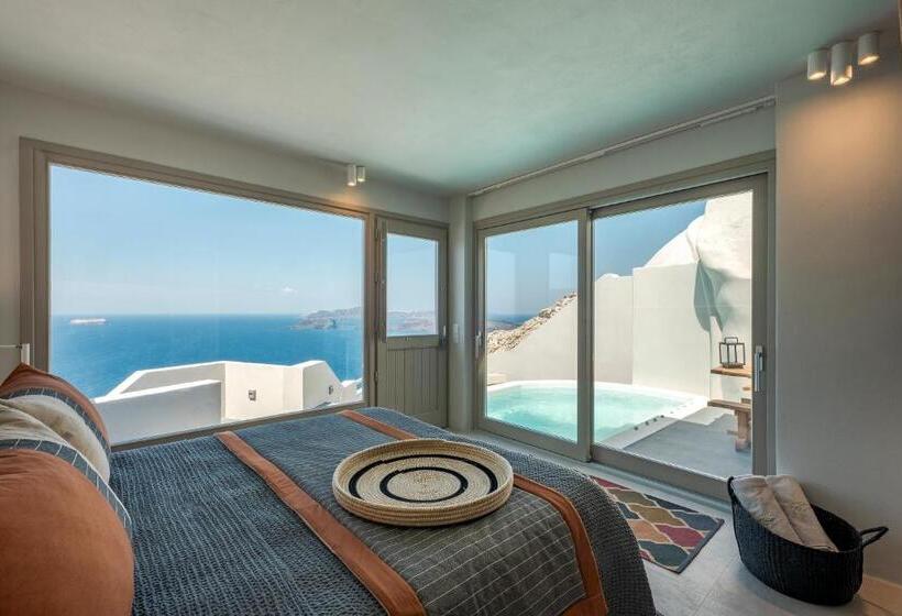 Suite amb Piscina, Grand View   Megalochori Santorini