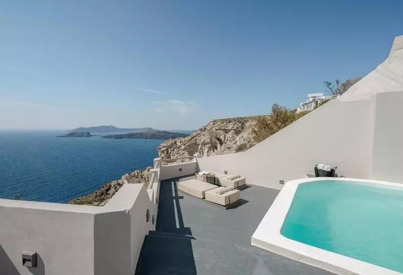 Sviitti Uima-allas, Grand View   Megalochori Santorini