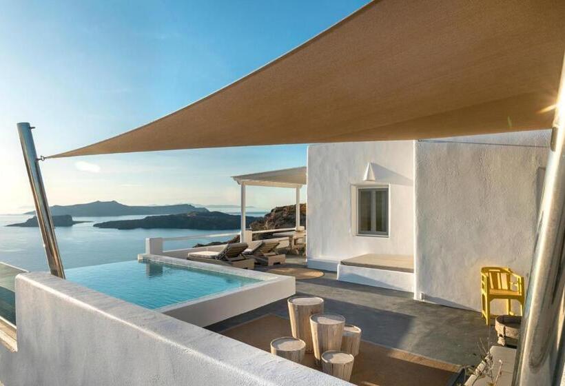 Vil·la 1 Dormitori amb piscina, Grand View   Megalochori Santorini