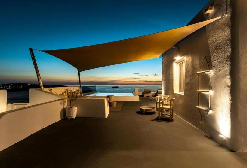 Vil·la 1 Dormitori amb piscina, Grand View   Megalochori Santorini