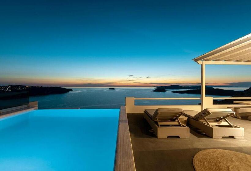 Vil·la 1 Dormitori amb piscina, Grand View   Megalochori Santorini