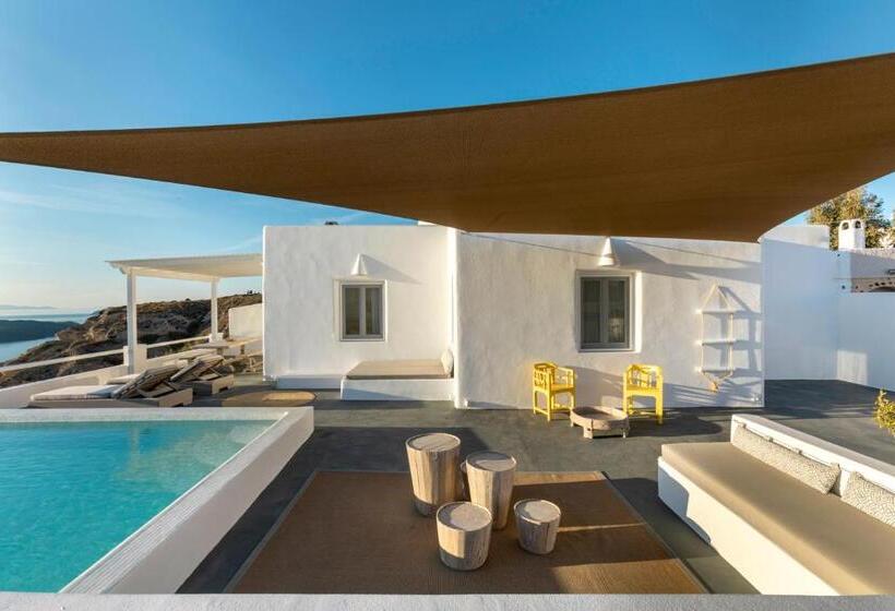 Vil·la 1 Dormitori amb piscina, Grand View   Megalochori Santorini
