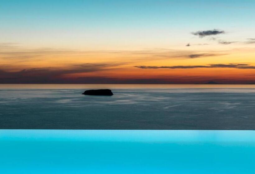 빌라 1 베드룸 - 수영장, Grand View   Megalochori Santorini