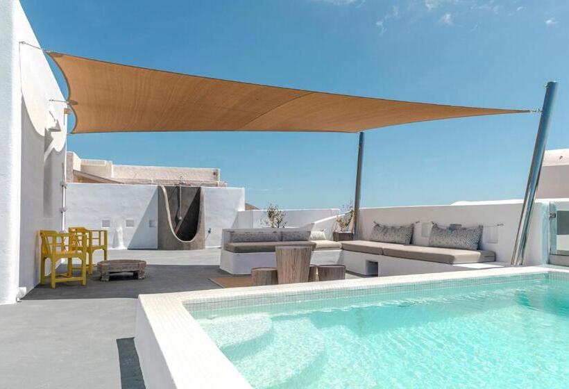 Vil·la 1 Dormitori amb piscina, Grand View   Megalochori Santorini