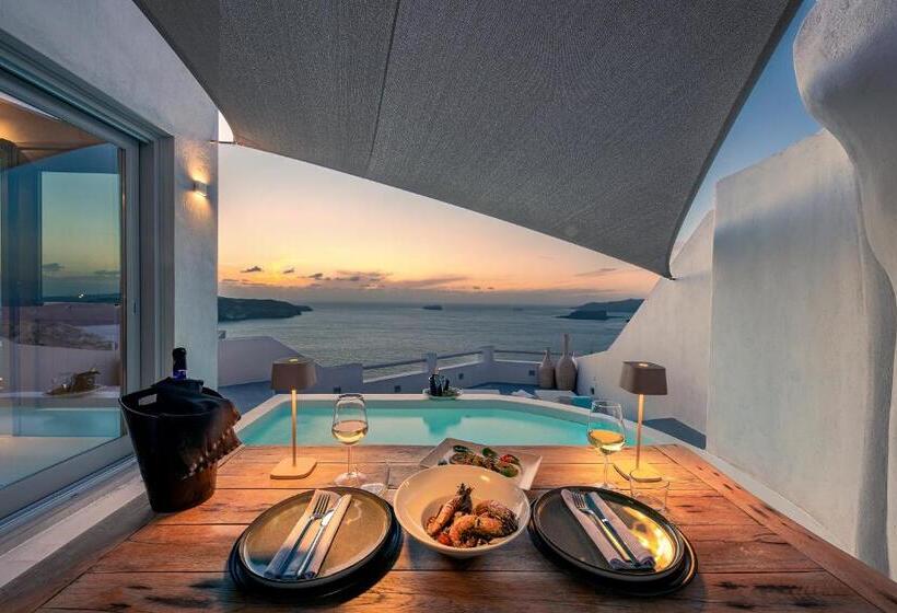 Suite amb Piscina, Grand View   Megalochori Santorini