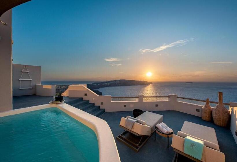 전용 풀장 스위트, Grand View   Megalochori Santorini