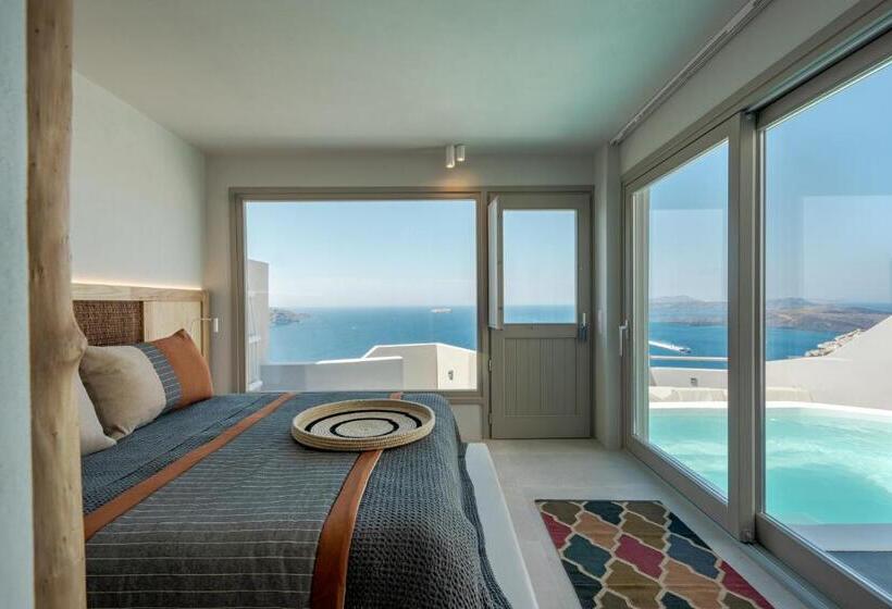 Suite amb Piscina, Grand View   Megalochori Santorini