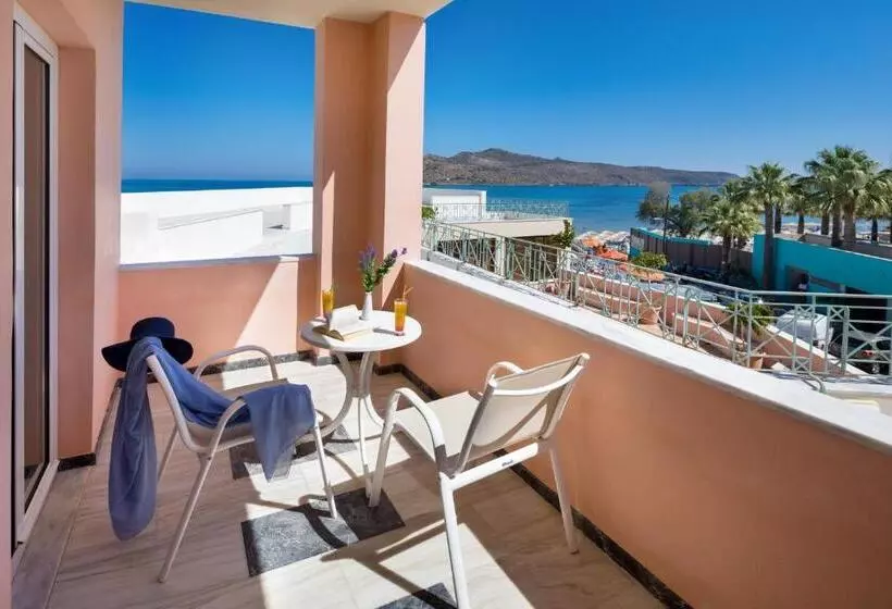 海の見える1ベッドルームアパートメント, Chrispy Beach Resort, Agia Marina