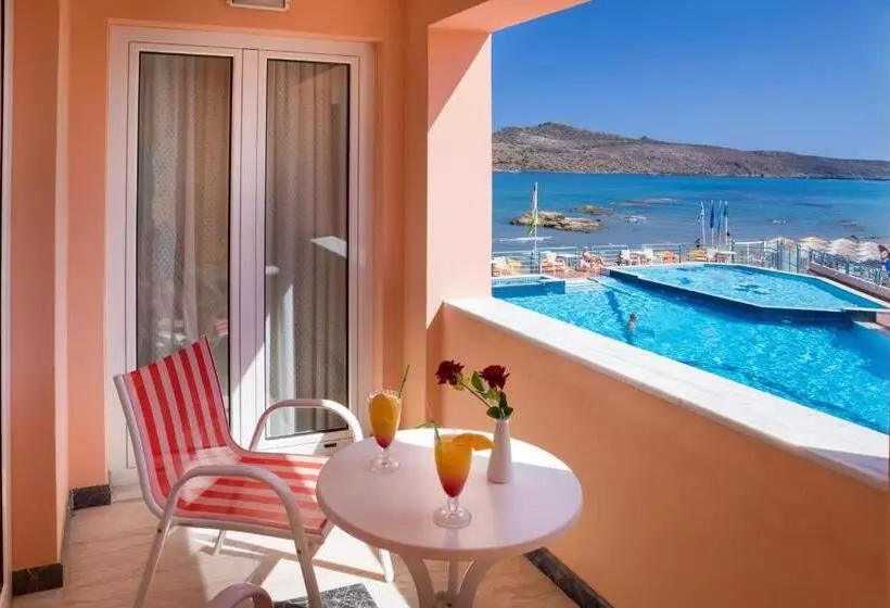 海の見える1ベッドルームアパートメント, Chrispy Beach Resort, Agia Marina