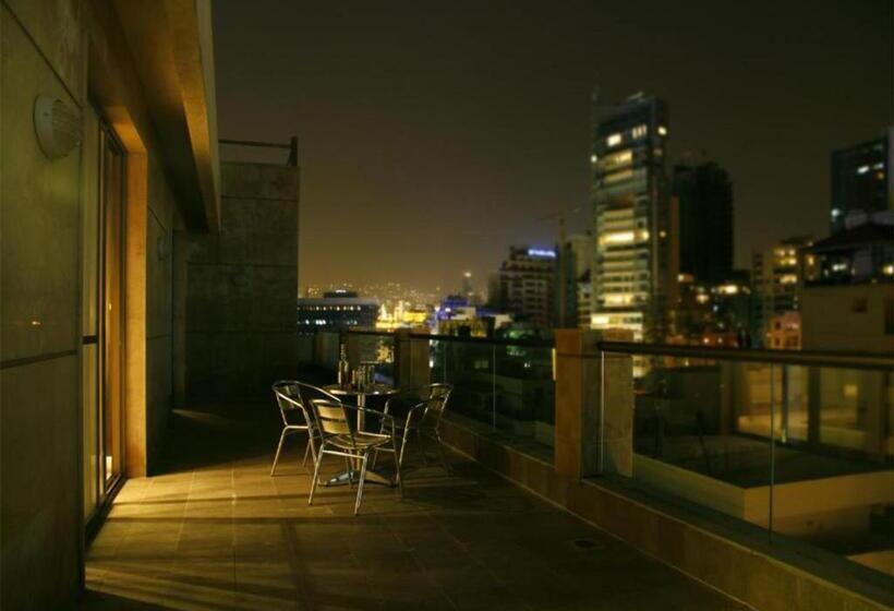 דירת פנטהאוז 2 חדרי שינה, The Parisian