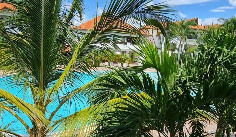 آپارتمان 1 خوابه با چشمانداز استخر, Residencial Paraiso Bayahibe