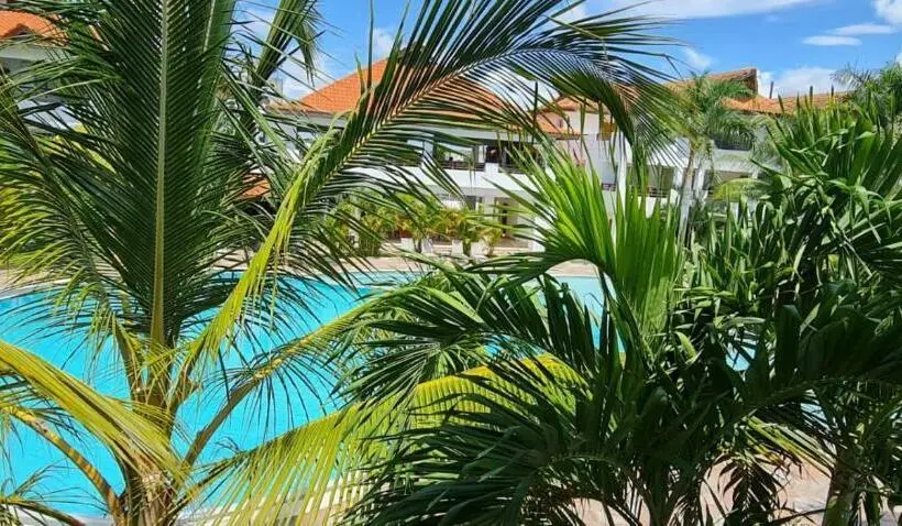 آپارتمان 1 خوابه با چشم‌انداز استخر, Residencial Paraiso Bayahibe