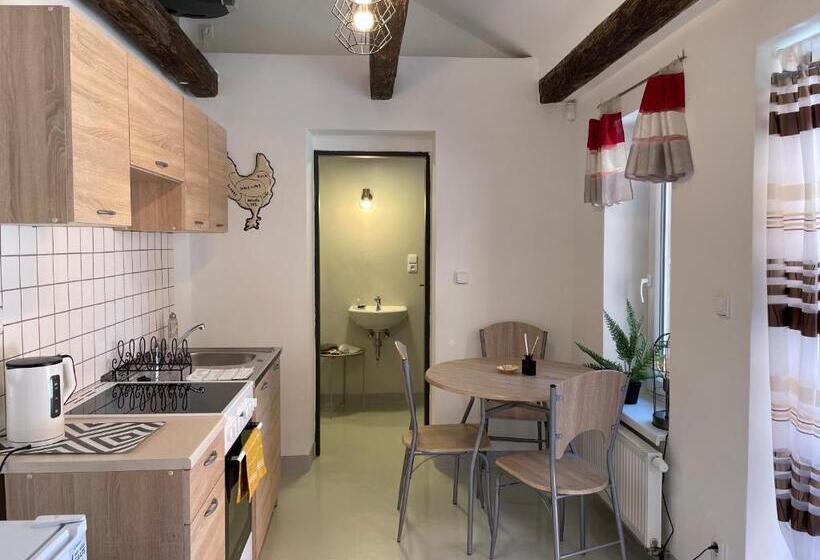 带1个卧室的带阳台的公寓, Penzion Villa Amélie