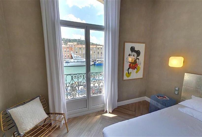 غرفة قياسية ذات إطلالة, Hôtel L Orque Bleue