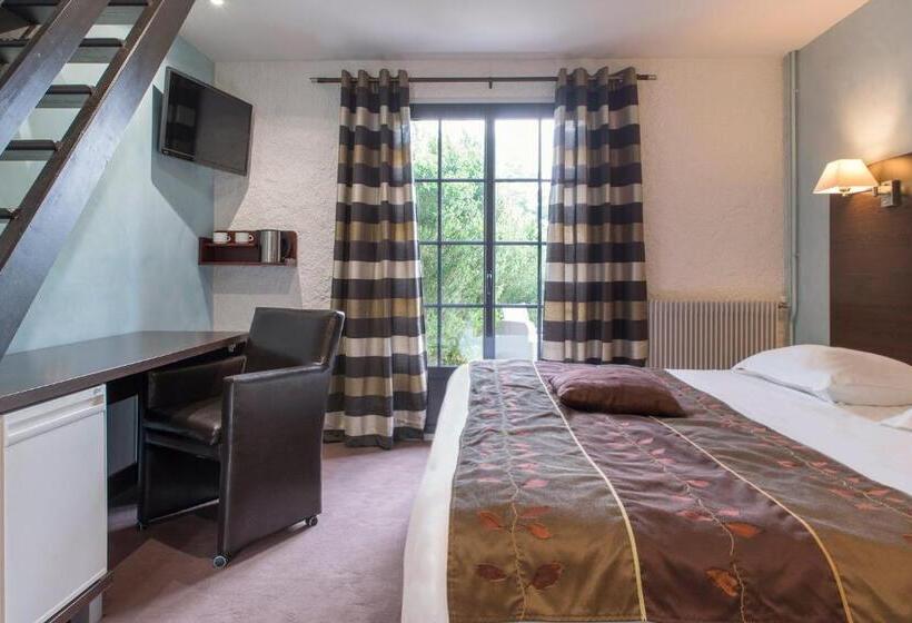 ファミリールーム, Hôtel Restaurant Les Coquelicots, The Originals Relais