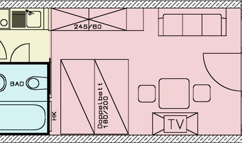 1 Bedroom Apartment Lake View, Appartement Hotel Seespitz