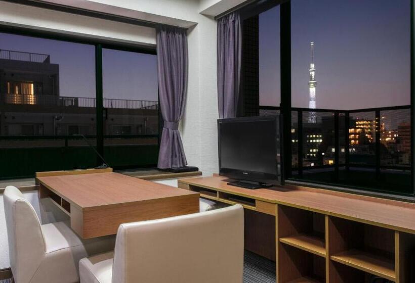 Deluxe Zimmer mit Ausblick, Mystays Kameido