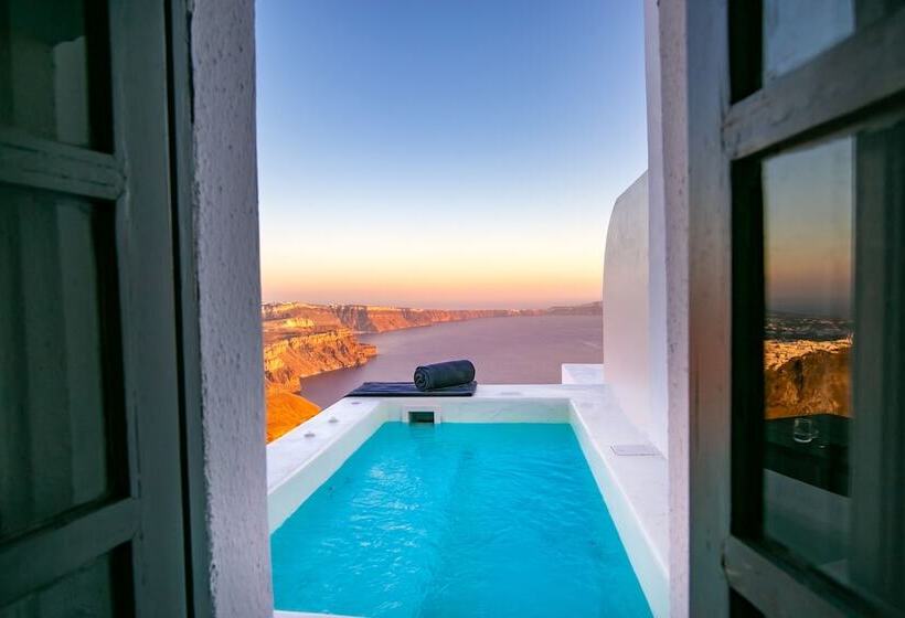 Junior Suite amb Vistes, Cilon Suites Santorini