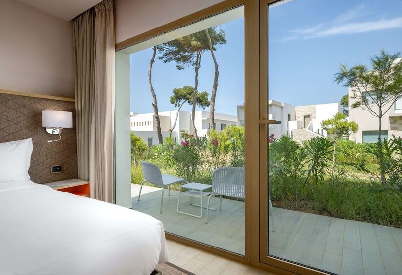 جناح جونيور مزوَّد بشرفة, Radisson Blu Resort Al Hoceima