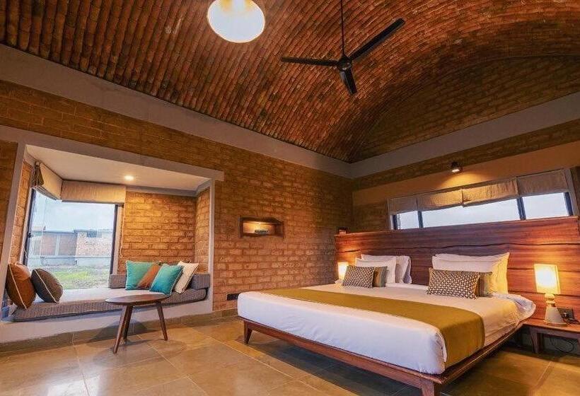 اتاق لوکس, Wagoba Eco Lodge , Tadoba