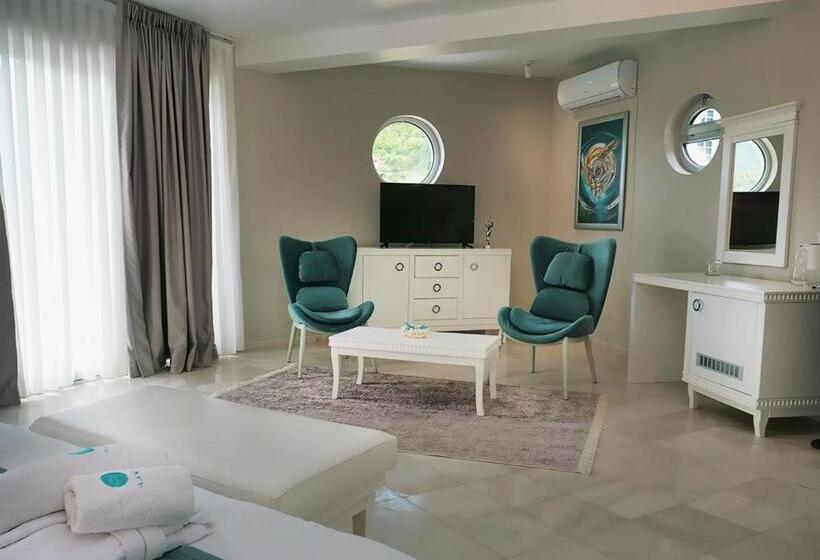 اتاق لوکس با چشم‌انداز دریاچه, Villa Bella Ohrid