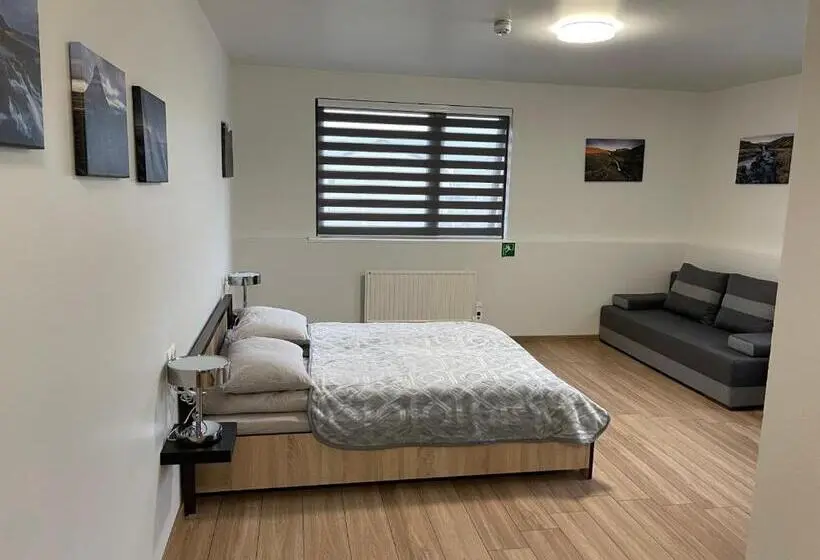 آپارتمان 1 خوابه با چشمانداز, Helgrindur Guesthouse