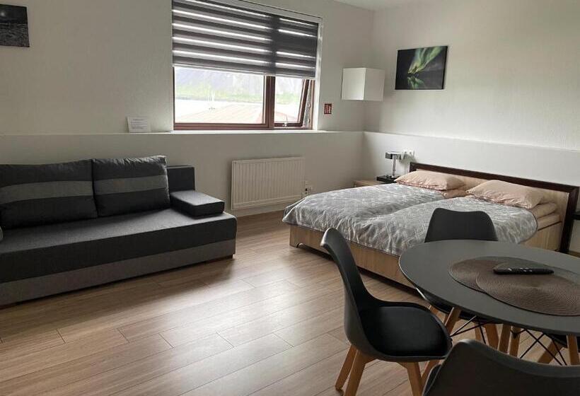 اتاق استاندارد با چشم‌انداز کوهستان, Helgrindur Guesthouse