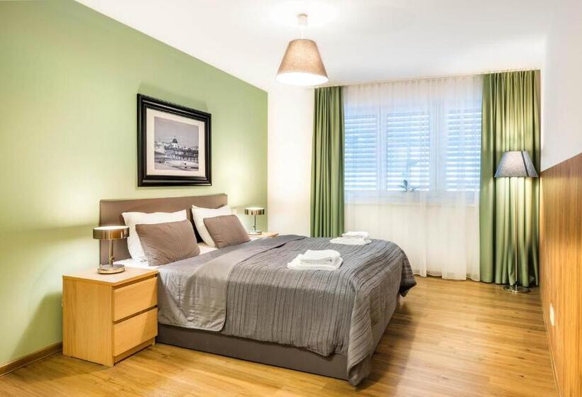 带2个卧室的套房, Jimmy S Apartments Siena