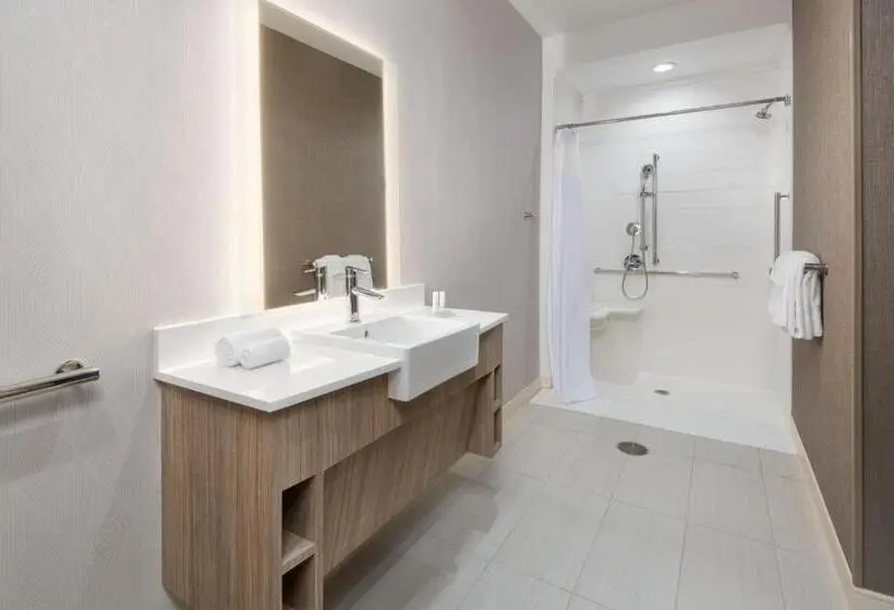 キングサイドベッドのスタンダードワンルーム, Springhill Suites By Marriott Weatherford Willow Park