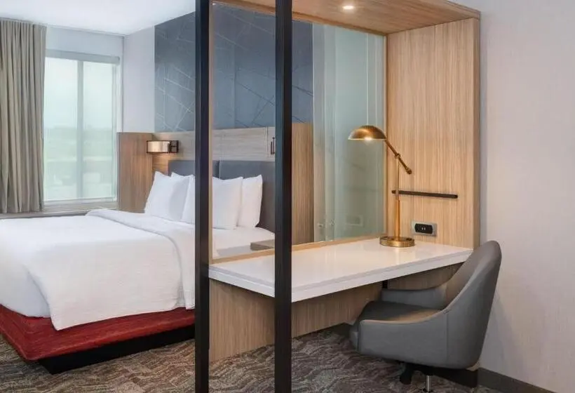 キングサイドベッドのスタンダードワンルーム, Springhill Suites By Marriott Weatherford Willow Park