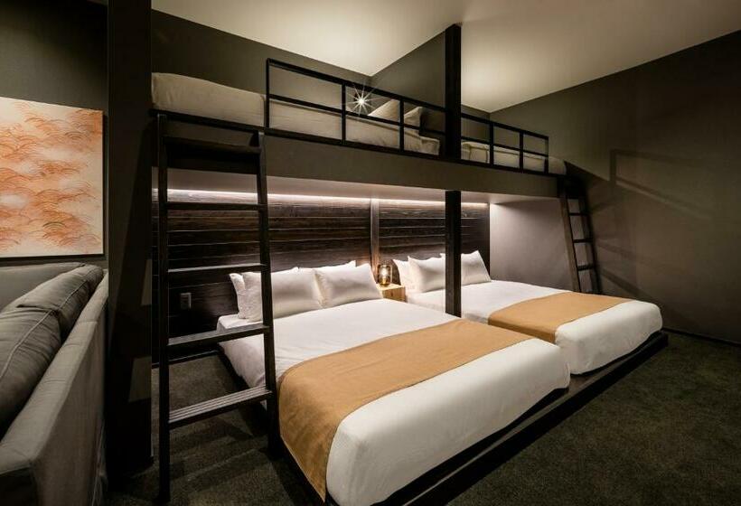 חדר דלוקס לארבעה, The Machiya Hotel Takayama