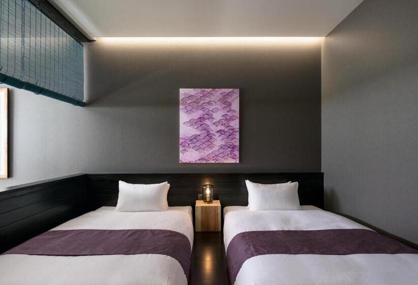 חדר לארבעה סטנדרטי עם נוף לגינה, The Machiya Hotel Takayama